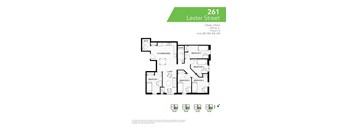 Studio, 2 Bathrooms