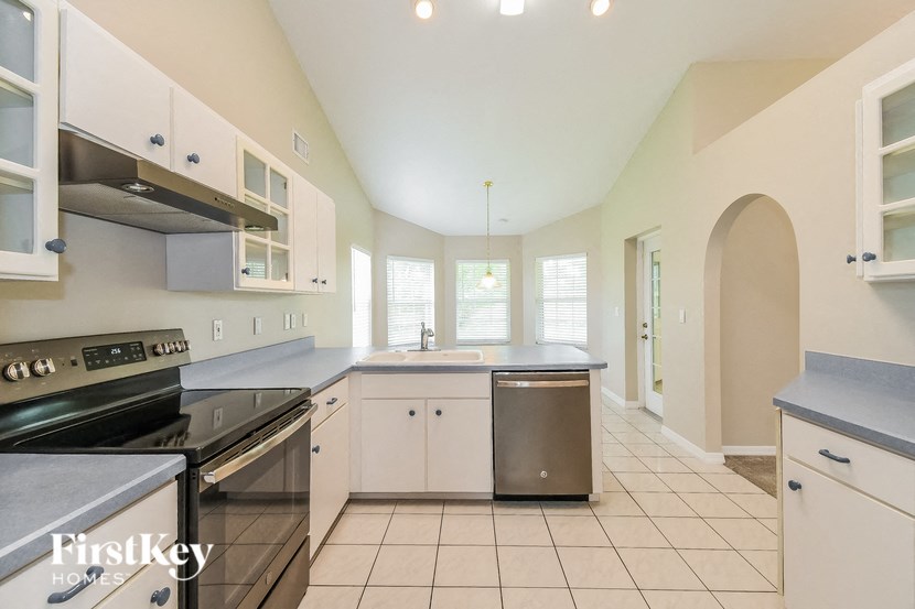 the kitchen is clean and ready for us to use