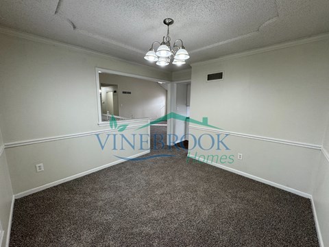 a virtual rendering of a living room with carpet and a mirror