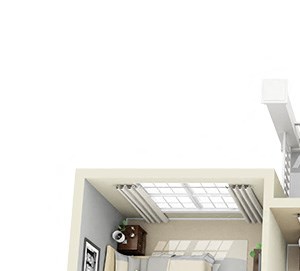 3D Camellia 3D Camellia 2 bedroom apartment. kitchen with bay window and peninsula bartop. living-dining rooms. 2 full baths double vanity.walk-in-closets. in-unit laundry. balcony.
