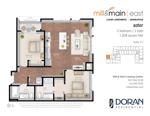 501 Main St SE Studio-3 Beds Apartment for Rent - Photo Gallery 14