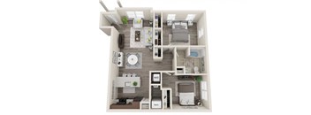 2 Bedroom Apartment Home