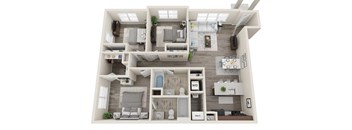 3 Bedroom Apartment Home