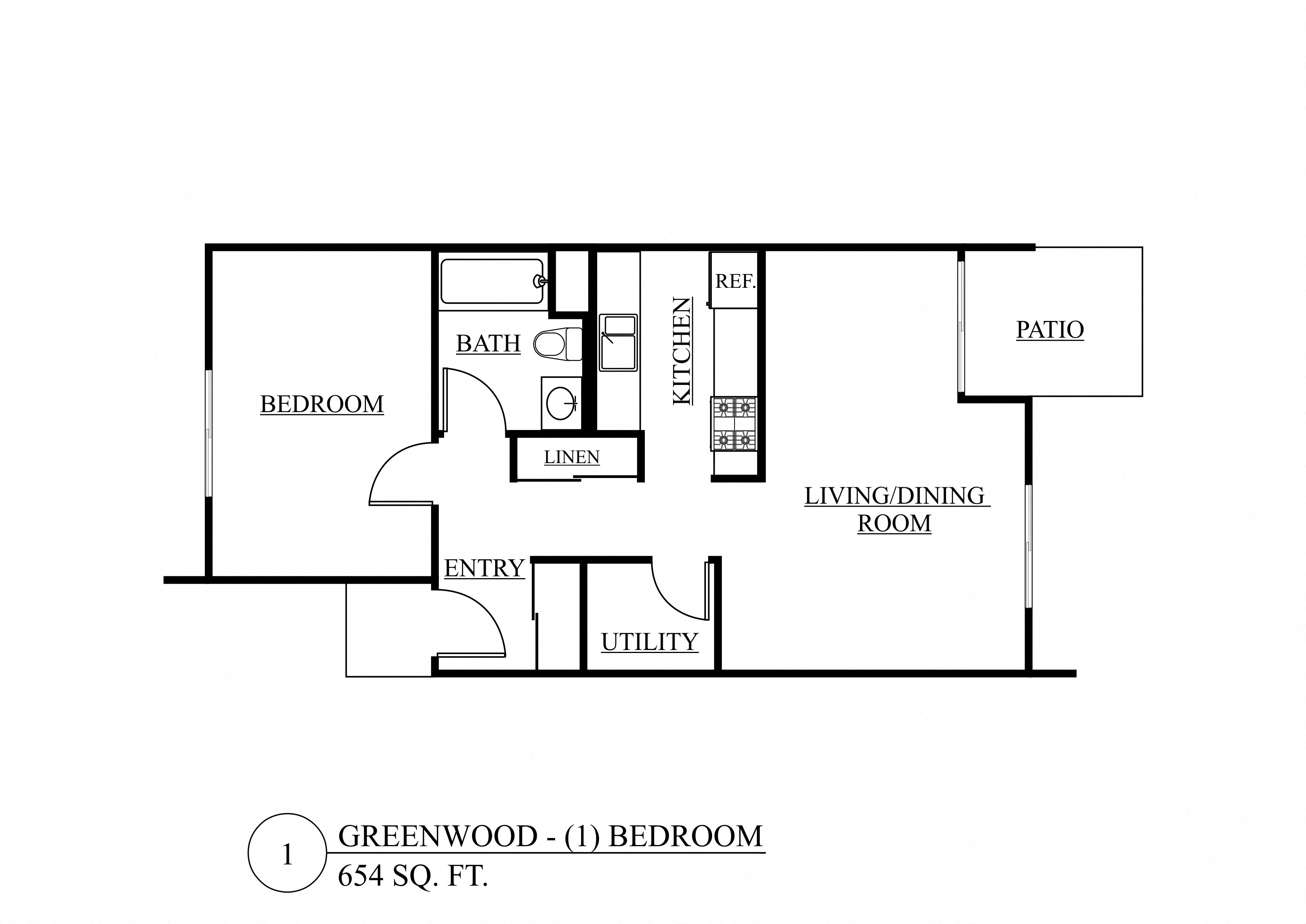 One Bedroom A