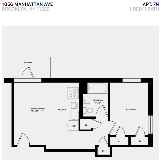 1056 Manhattan Avenue 1-2 Beds Apartment for Rent - Photo Gallery 26