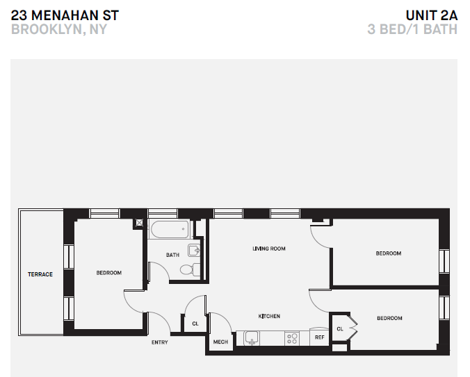 23 Menahan Street 2-3 Beds Apartment for Rent - Photo Gallery 3