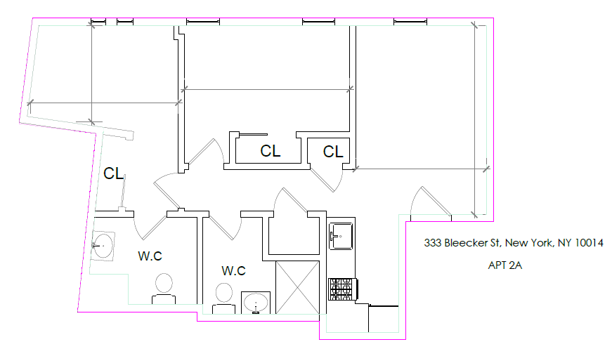 333 2 Bed 1.5 Bath