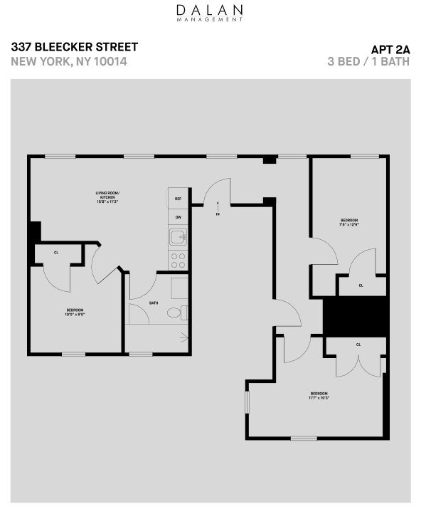 337 3 Bed 1 Bath