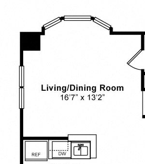2 Bed/2 Bath-Drake