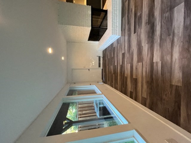 a glass floor in the middle of a building