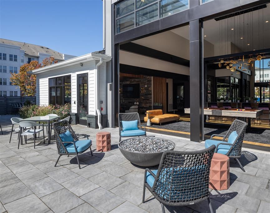Outdoor Firepit at Riverwalk, Conshohocken, 19428