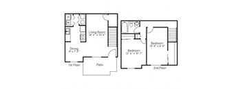 Arbors of Marysville B1TH Floor Plan