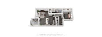 1 Bedroom, 1 Bathroom