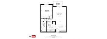 1 Bedroom, 1 Bathroom