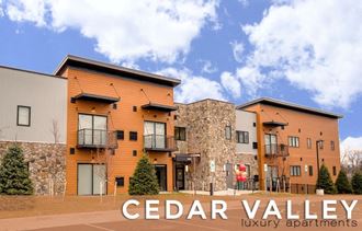 the cedar valley luxury apartments cedar village exterior