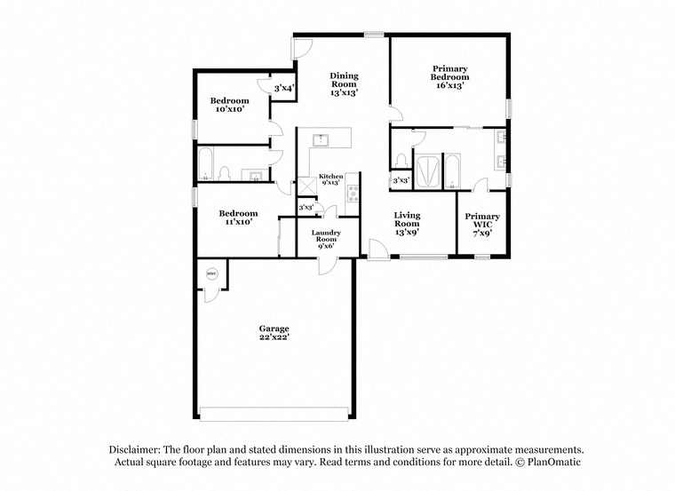 the plan of the floor plan and selectements in this residence are as approximate measurements