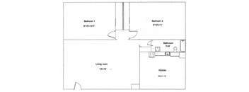 (260) 2 Bdrm, 1 Bth