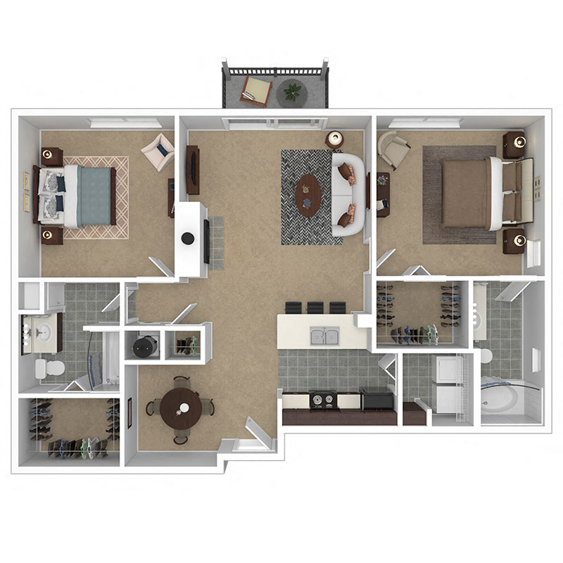 Meridian at Grandview C8 Floor Plan