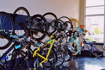 Bike Storage Facility at Link Apartments® Manchester, Virginia, 23224