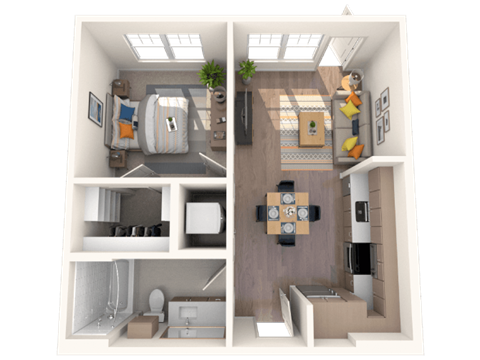 6015 N Interstate Ave. Studio-2 Beds Apartment for Rent - Photo Gallery 35