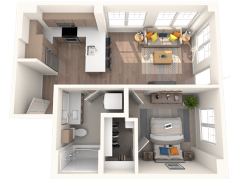 6015 N Interstate Ave. Studio-2 Beds Apartment for Rent - Photo Gallery 36