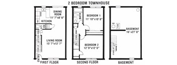 (296B) 2 Bdrm, 1.5 Bth -Enclosed Patio