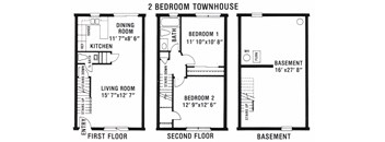 (296B) 2 BdTh, 1.5 Bth - Patio