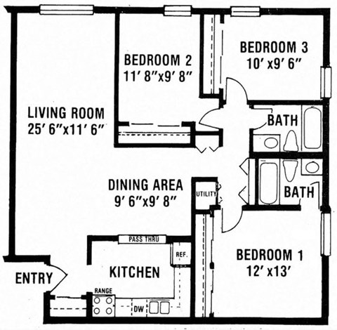 60-80 Broadmeadows Blvd 1-4 Beds Apartment for Rent - Photo Gallery 16