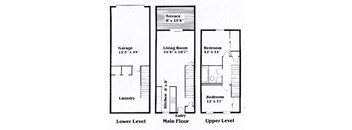 2 Bedrooms, 1 Bathroom