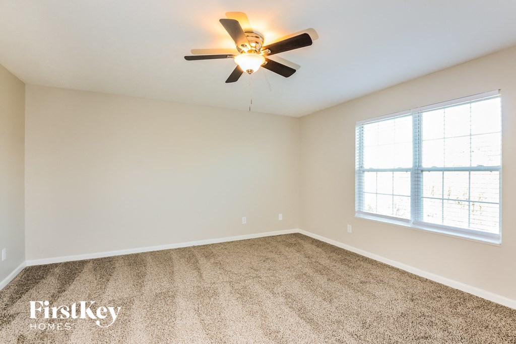 the living room is clean and ready to use