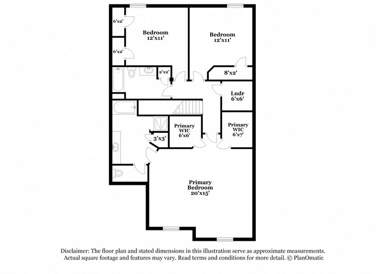 a floor plan for a residential unit with a bedroom and a living room