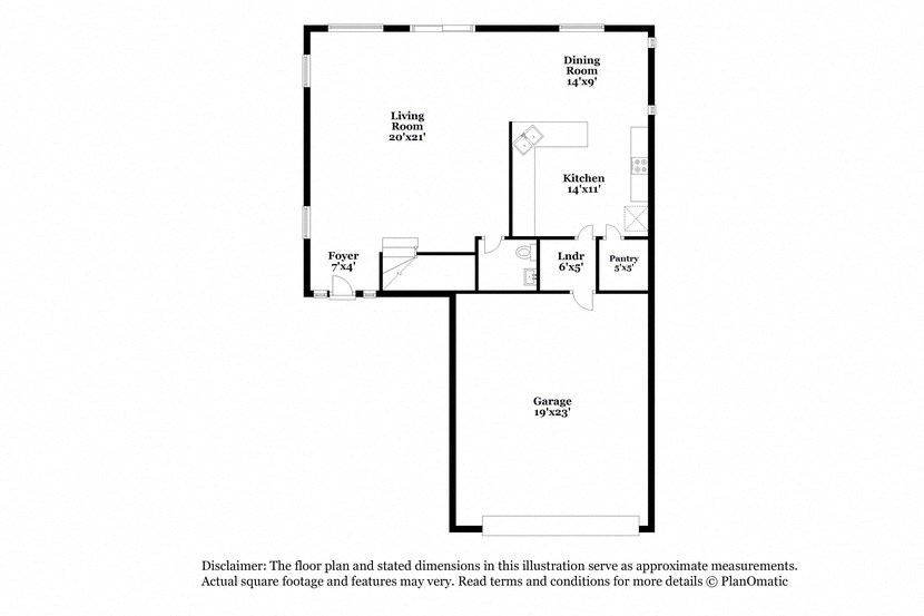 this is a diagram of the floor plan of the residence