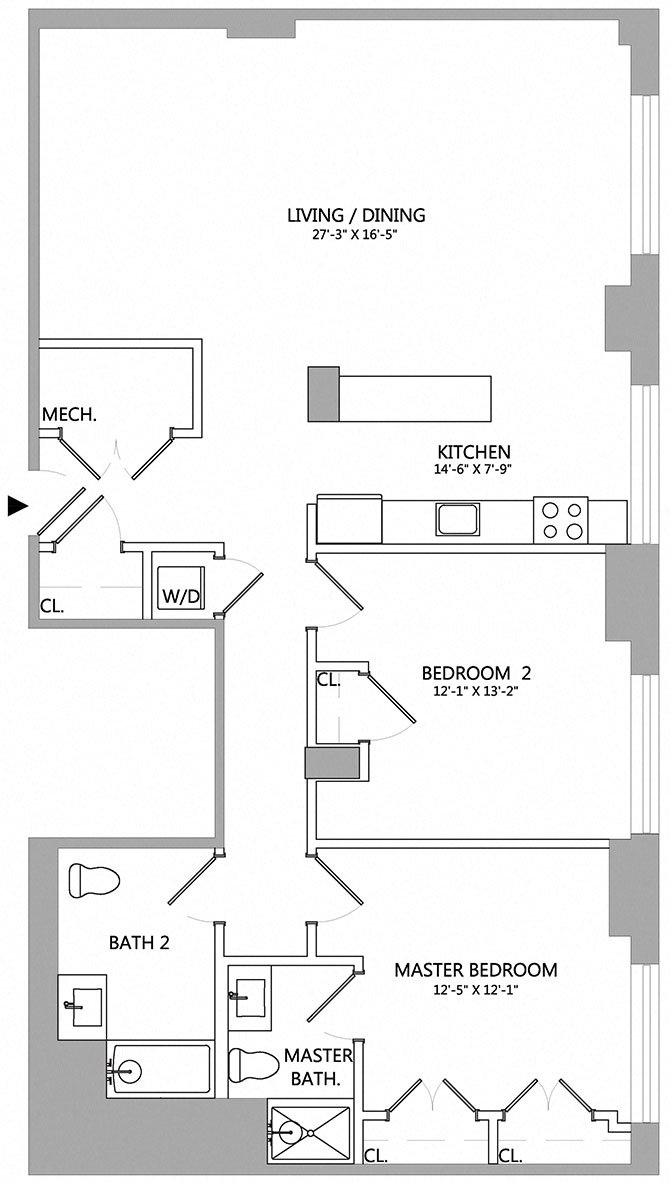 2 Bed/2 Bath-10