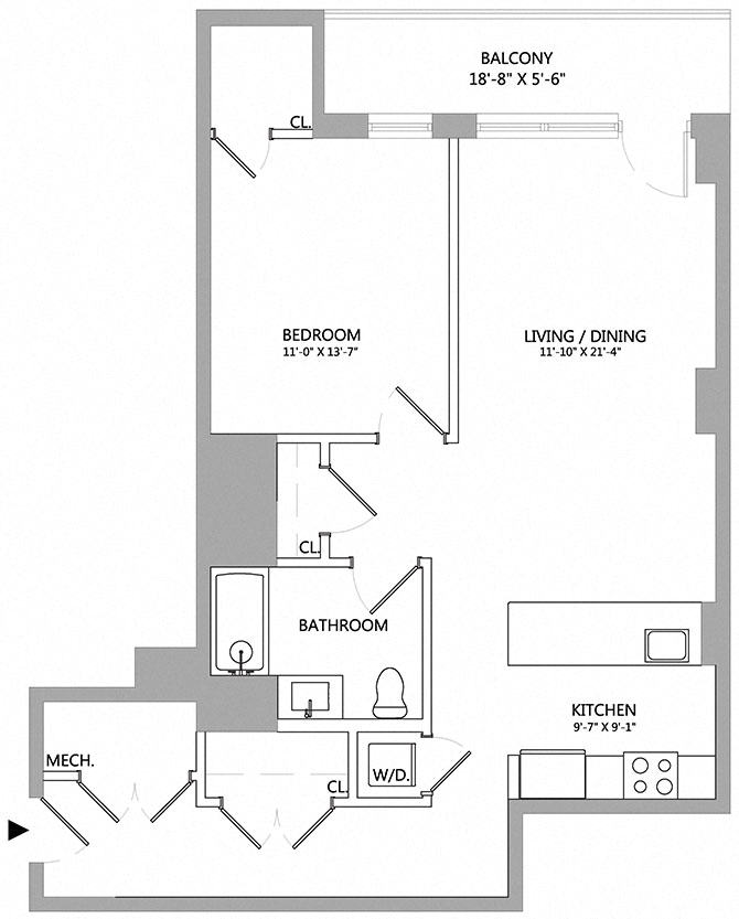 1 Bed/1 Bath-12