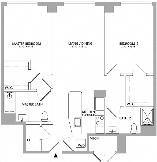 2 Bed/2 Bath-13