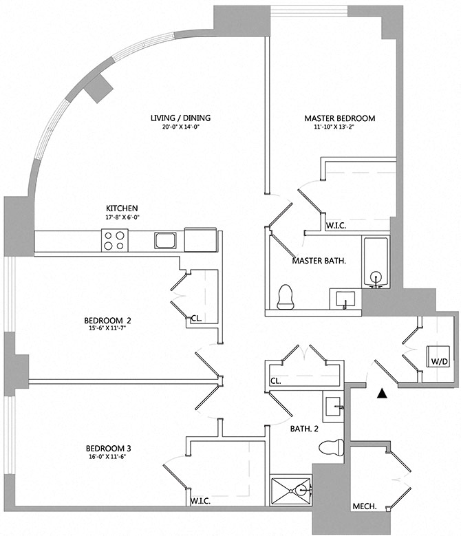 3 Bed/2 Bath-14