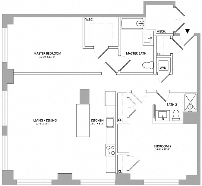 2 Bed/2 Bath-03