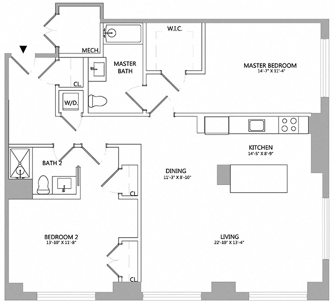 2 Bed/2 Bath-07-6