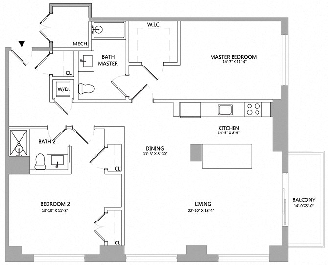2 Bed/2 Bath-07-7-PH