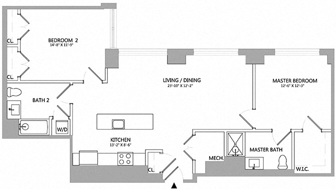 2 Bed/2 Bath-09-6