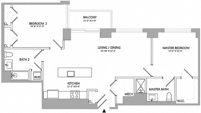 2 Bed/2 Bath-09-7-PH