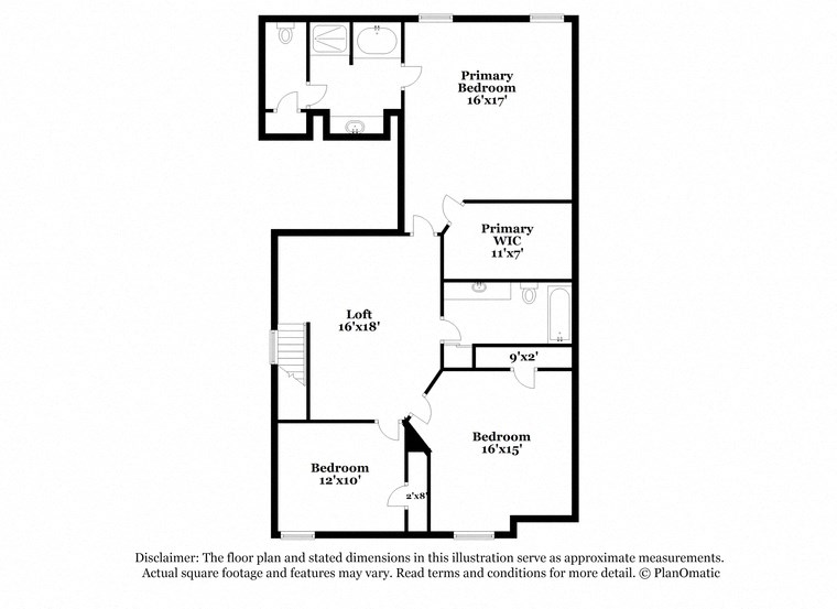 the plan of the floor plan for the residence