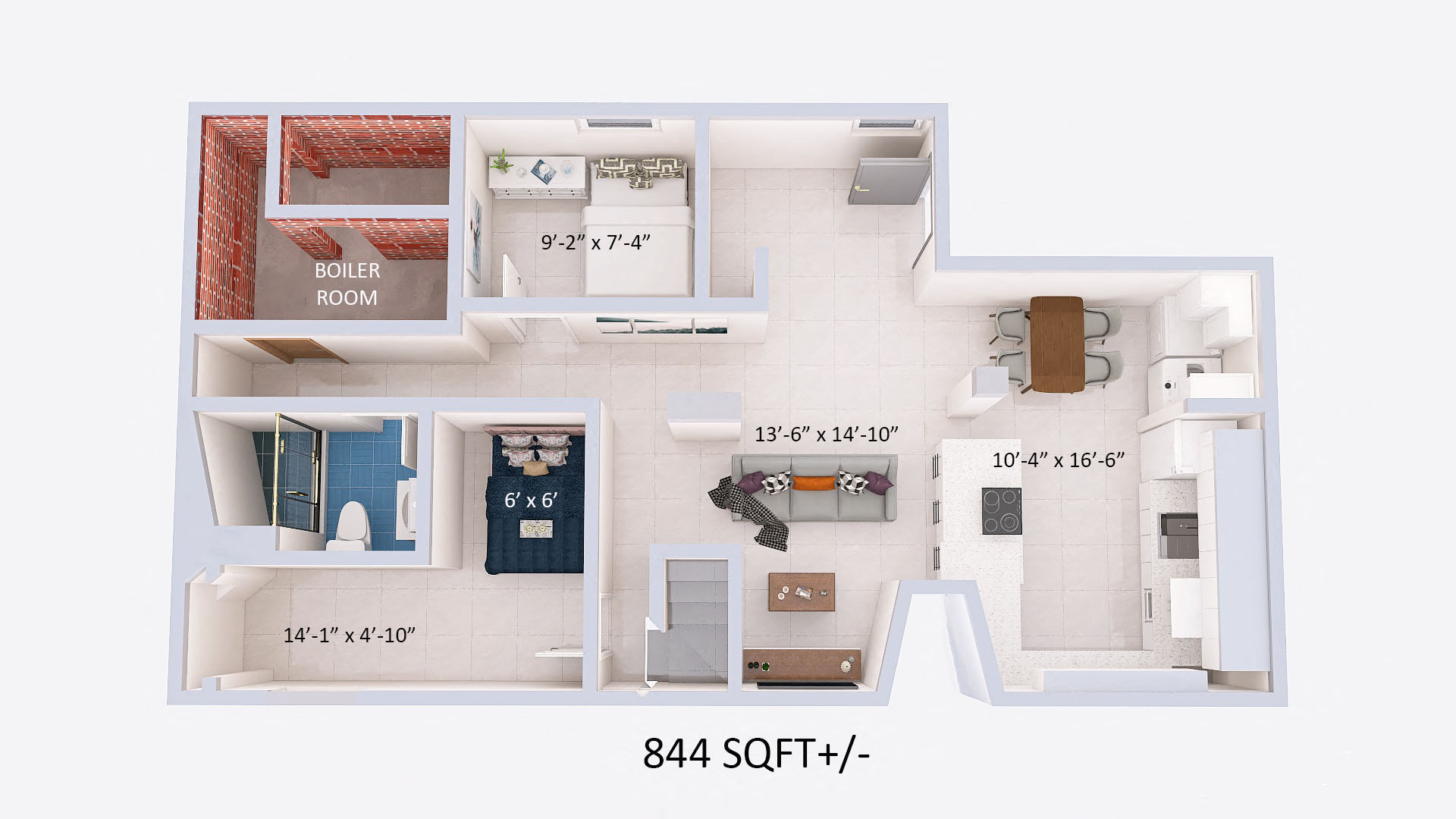 739 Wolseley - 2 Bedrooms, 1 Bath