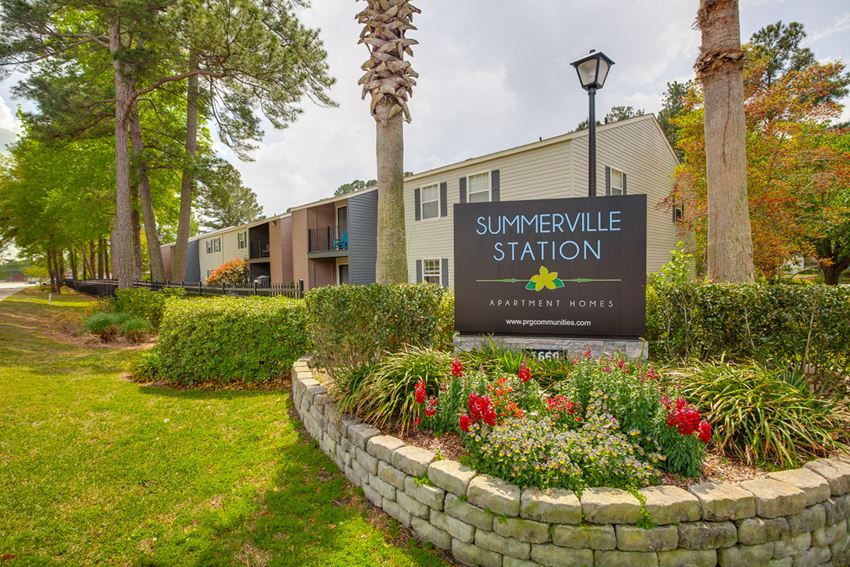Welcoming Property Signage at Summerville Station, Summerville, SC, 29485 - Photo Gallery 1