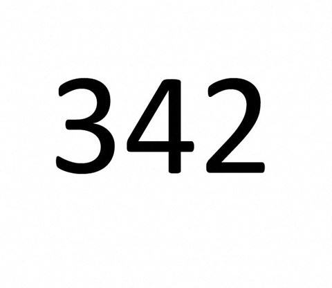 the number 32 2 written in black font over a white