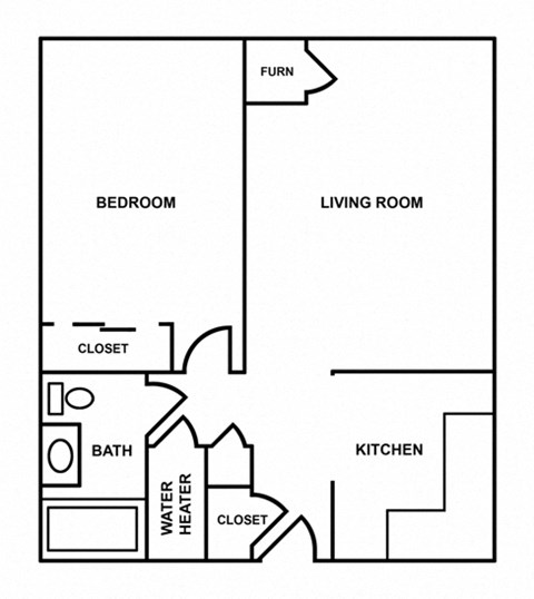 601 North Monroe Studio-3 Beds Apartment, Affordable for Rent - Photo Gallery 8