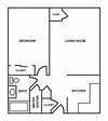 1 Bedroom Family