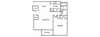 1 Bedroom Apartment