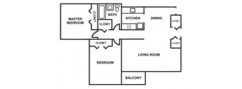 2 Bedroom apartment