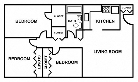 200 Crest Lane Drive 1-3 Beds Apartment, Affordable for Rent - Photo Gallery 15